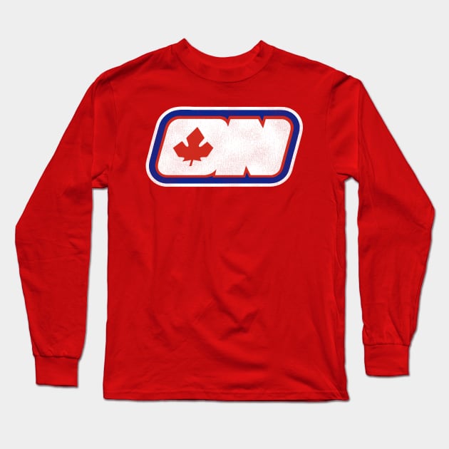 Defunct Ottawa Nationals Hockey Team Long Sleeve T-Shirt by Defunctland